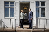 Greenland's Prime Minister Nielsen visits Denmark