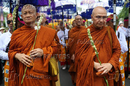 Vesak Day in Magelang, Central Java