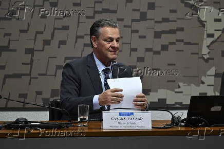 Min Carlos Fávaro na Comissão Agricultura
