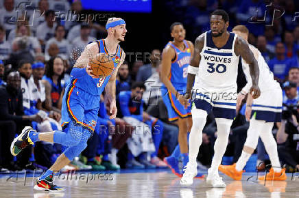 NBA: Playoffs-Minnesota Timberwolves at Oklahoma City Thunder