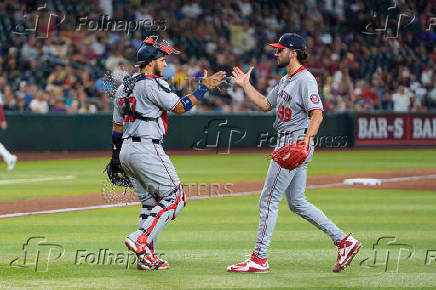 MLB: Washington Nationals at Arizona Diamondbacks