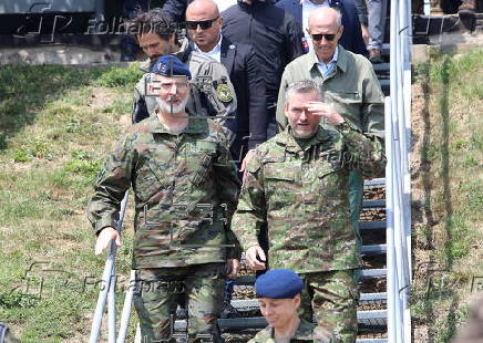 King Felipe VI of Spain visits Slovakia