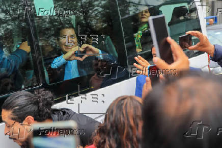 Excandidato correísta Andrés Arauz llega a Ecuador para cumplir con presentación en Corte