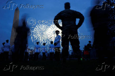 Military parade to commemorate the U.S. Army's 250th Birthday in Washington