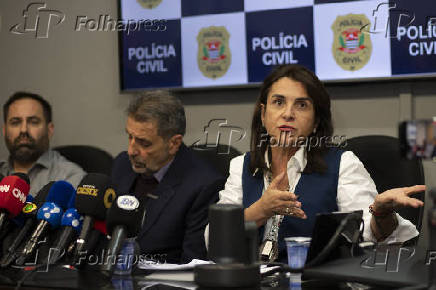 Coletiva de Imprensa sobre o assassinato do empresário em Interlagos