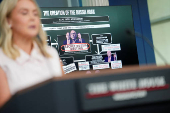 White House Press Secretary Leavitt holds a press briefing at the White House
