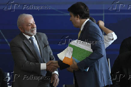 BRASILIA, CERIMONIA NO PALACIO DO PLANALTO