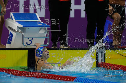 Natación: 4 x 100 relevo combinado mixto