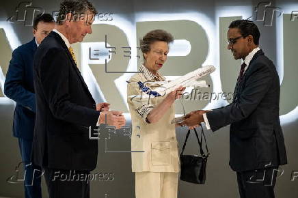Britain's Princess Anne visits Singapore