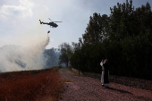 Wildfires rage in Latrun