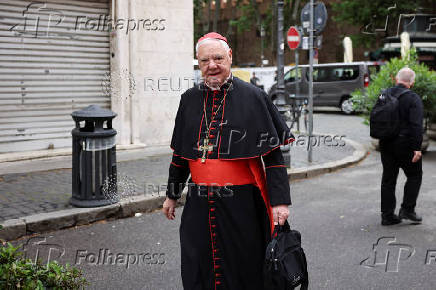 General congregation meeting ahead of the conclave to elect the next pope, as seen from Rome