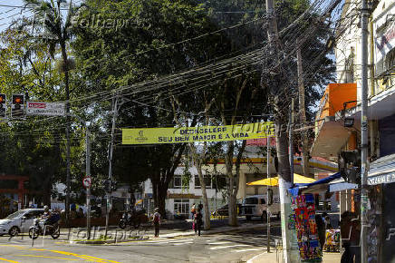 Campanha Maio Amarelo na zona norte de São Paulo