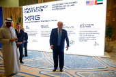 U.S. President Trump visits the UAE