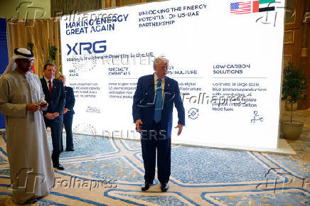 U.S. President Trump visits the UAE