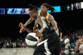 WNBA: Los Angeles Sparks at Las Vegas Aces