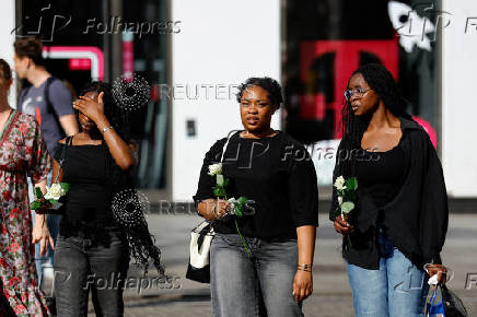 Graz community members attend a last coming together after state mourning following school shooting