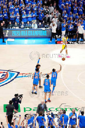 NBA: Finals-Indiana Pacers at Oklahoma City Thunder
