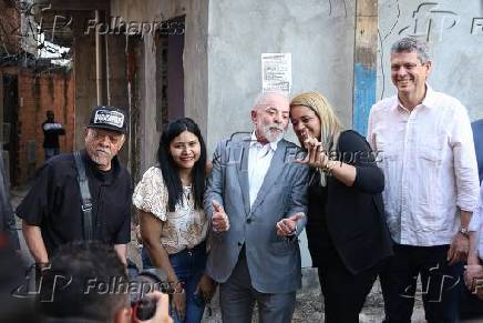 SAO PAULO, SP, 26.06.2025-LULA LANCA ACAO DE MORADIAS NA FAVELA DO MOINHO: