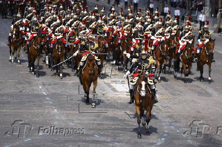 Bastille Day celebrations in Paris