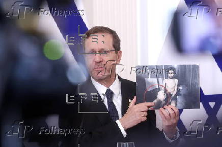 Israeli President Isaac Herzog visits Latvia