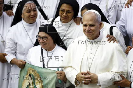 Pope Leo XIV leads weekly General Audience at the Vatican