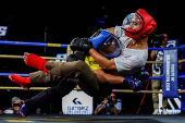 Cops Combat, Thailand's martial art competition for police officers nationwide, in Bangkok