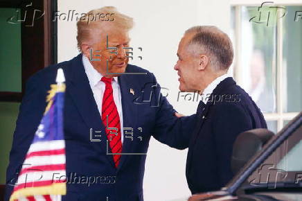 US President Trump meets Canadian Prime Minister Carney at the White House