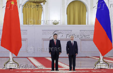 Russian President Putin and Chinese President Xi meet in Moscow