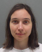 Kseniia Petrova, 31, poses for a jail booking photograph at the Ouachita Correctional Center in Richwood