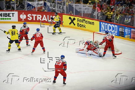 2025 IIHF Ice Hockey World Championship quarter-finals - Sweden vs Czech Republic