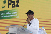 Cierre del quinto ciclo de diálogos de paz entre el Gobierno colombiano y disidencias de las FARC