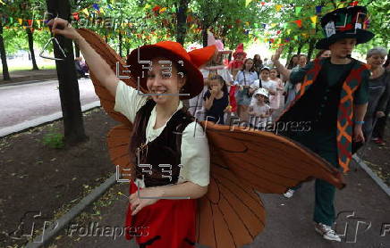 Street Theatre Festival 'Theatre Boulevard' in Moscow