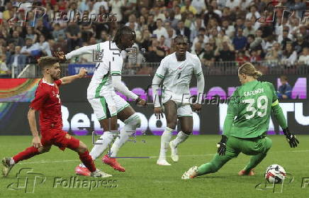 Soccer friendly international - Russia vs Nigeria