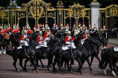 Colonel's review rehearsal for Trooping the Colour, in London