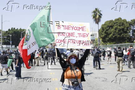 National Guard deployed by President Trump as anti-ICE protests continue in Los Angeles