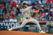MLB: Athletics at Los Angeles Angels
