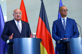 Austrian Chancellor Christian Stocker visits Berlin