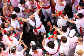 San Fermin festival (Chupinazo) in Pamplona