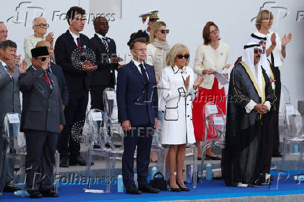 Annual Bastille Day celebrations in Paris