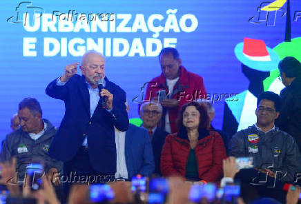Lula em Osasco - Novo PAC de Urbanização de Favelas