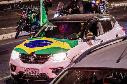 Carreata pró Bolsonaro em Brasília-DF