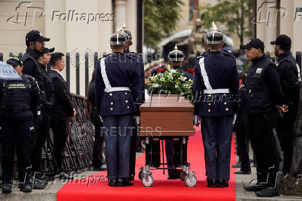 Funeral of Colombian Senator Miguel Uribe Turbay, in Bogota