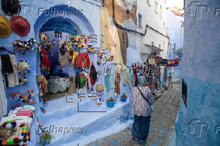 Tourists vist Morocco's Chefchaouen