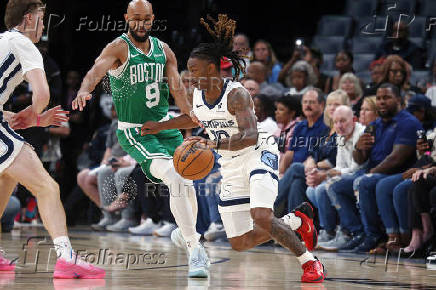 NBA: Preseason-Boston Celtics at Memphis Grizzlies