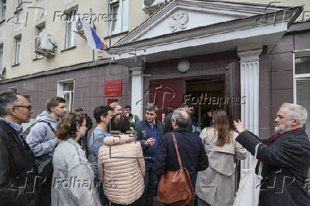 Verdict announcement for four Russian journalists in Navalny 'extremism' case trial