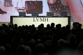 Luxury giant LVMH holds its annual meeting with shareholders in Paris