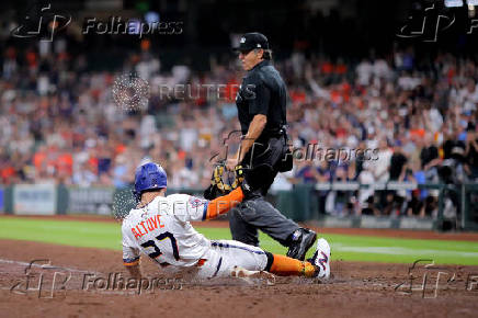 MLB: Toronto Blue Jays at Houston Astros