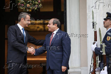 Greek PM meets Egypt's President Abdel Fattah al-Sisi