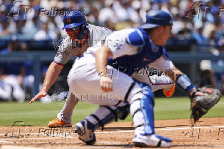 MLB: New York Mets at Los Angeles Dodgers