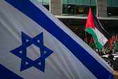 Protest outside the Israeli consulate in Toronto